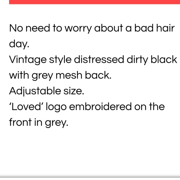 Loved Ball Cap - Picture 2 of 2